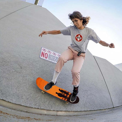 Custom Skateboard Grip Tape Personalized Picture Logo Text Scooter Griptape Longboard Stickers Design Sandpaper for Skateboards Customized Skateboarding Gifts for Men Women, Coral
