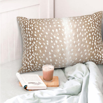 Pink Sage Green Pillow Covers 18x18 Inch 2 Pcs Boho Preppy Polka Dots Striped Decor Throw Pillows Modern Geometric Outdoor Farmhouse Decoration Pillowcase Linen Cushion Cover for Couch Sofa