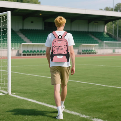 WOLT Soccer Backpack Soccer Bag with Ball Holder & Shoes Compartment, Sport Equipment Bags For Football, Basketball, Volleyball, Gym