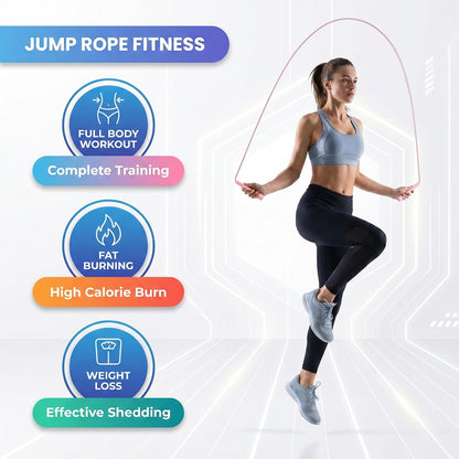 10 Pcs Adjustable Jump Ropes with Plastic Handles, Lightweight PVC Jump Rope, Speed Skipping Rope for Fitness Exercise, Men, Women, 9 ft / 2.8 m