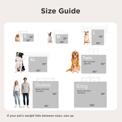 Bedsure ComfyFleece™ Waterproof Dog Blankets for Large Dogs - Soft Pet Cat Blanket Corduroy Fleece for Couch Bed Protector Washable, Cozy Calming Reversible Furniture Protection,50"x60", Blush Pink