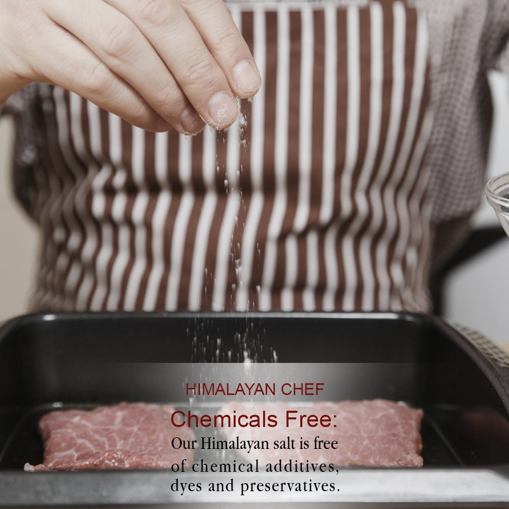 Himalayan Chef Grater with 3 Pink Salt Chunks, 6 Oz, Salt Chunks With Stainless Steel Grater