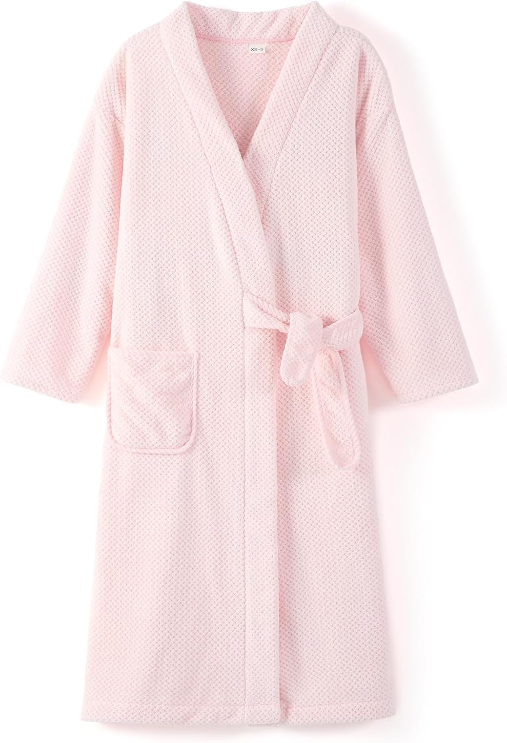 REDKISS Premium Womens Robe, Microfiber Long Bath Robe for Women, Lightweight Soft Women's Bathrobe