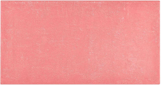 Plain Pink Solid Color Bath Mat, Dry Quickly Non Slip Absorbent Bath Rug, Soft Living Room Bedroom Home Floor Mats, Bath Mats for Bathroom, Tub and Shower 20" x 39"