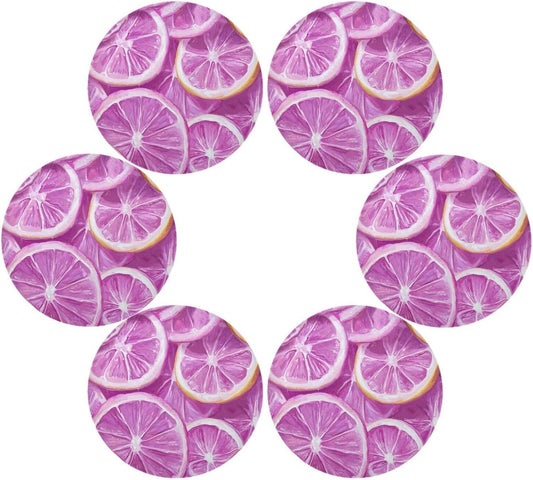 Lemons Baby Peach Seamless Picture Seamless Pattern_2 placemats for a Round Table Reusable Place mats Machine Washable placemats Linen placemats for Dining Table Waterproof Place mat Autumn