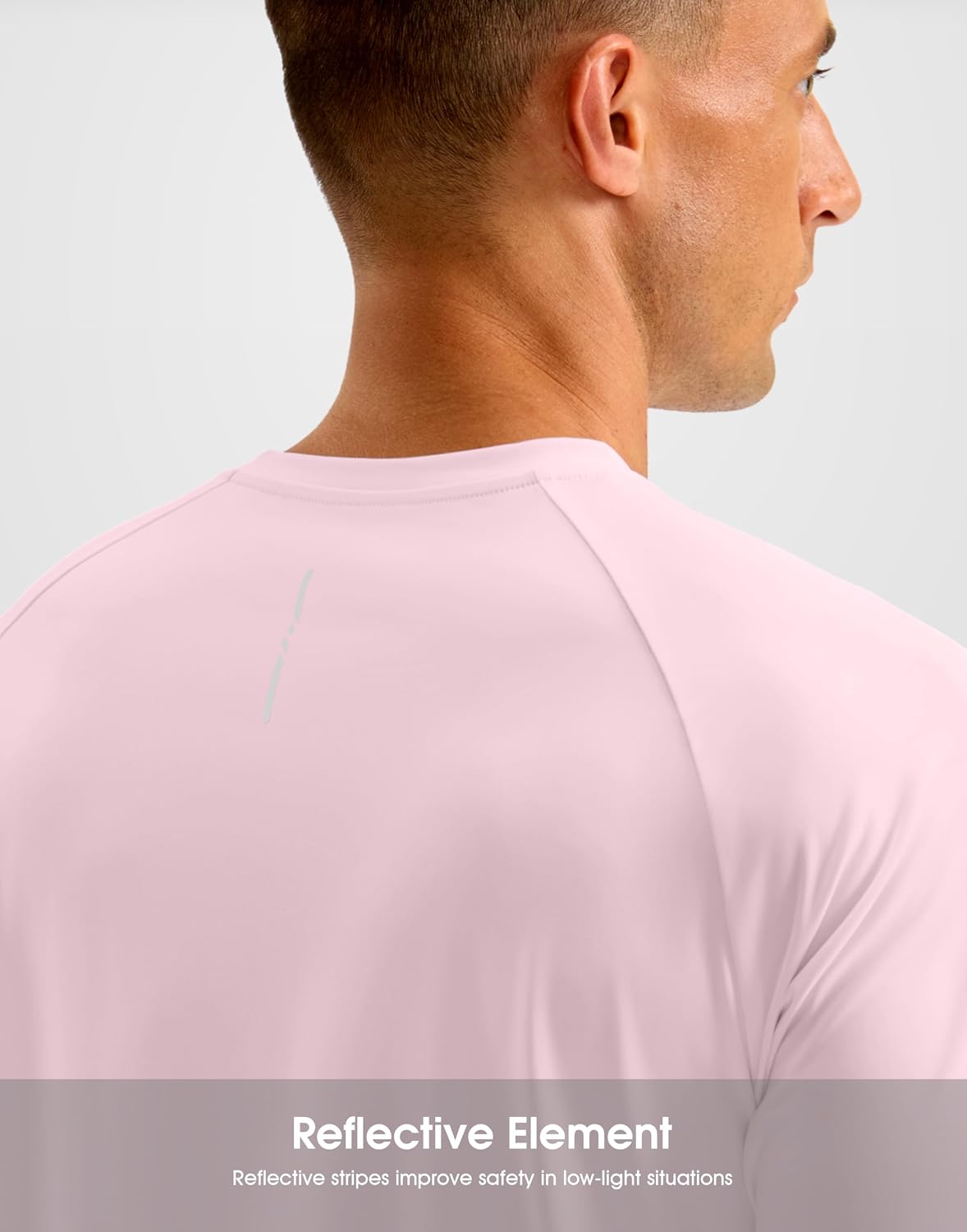 Soothfeel Mens Workout Shirts Quick Dry Athletic Running T-Shirts Short Sleeve Cooling Moisture Wicking Gym Active Tee Tops
