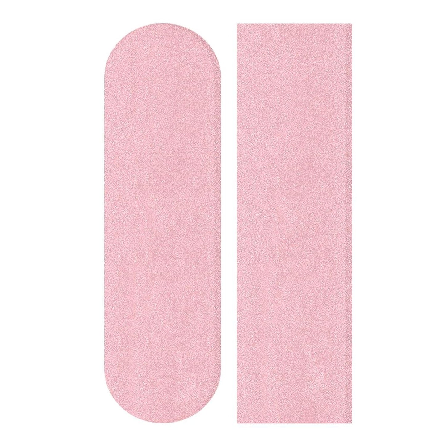 ODAWA Light Pink Skateboard Grip Tape Sheet Waterproof Longboard Griptape Sandpaper for Rollerboard 9.1.1x 33.1 Inch