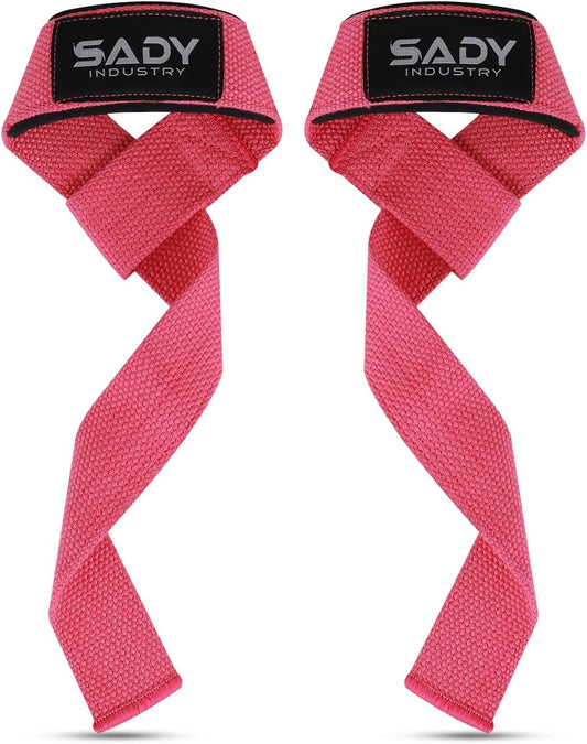 Lifting Wrist Straps for Weightlifting, Weight Lifting Straps Gym Power Workouts Lifting Straps Padded Cotton Men Women Supportive Lift Deadlift Strap