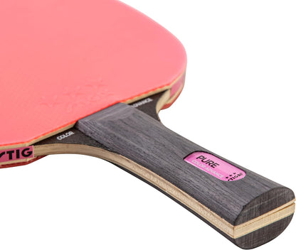 STIGA Pure Color Advance Performance-Level Table Tennis Racket (Yellow)
