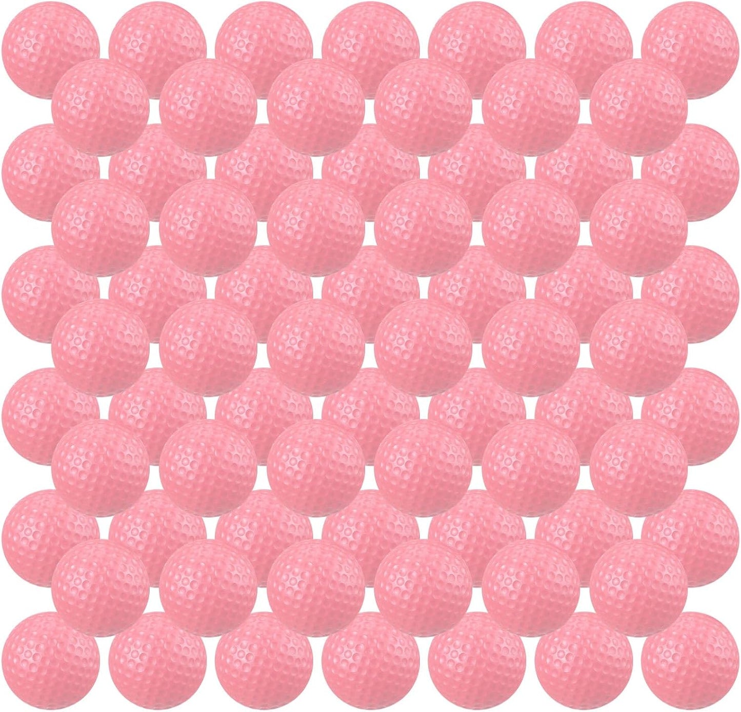 Junkin 80 Pcs Foam Golf Balls Practice Balls Realistic Feel and Flight Sport Training for Indoor or Outdoor Backyard Golf Training