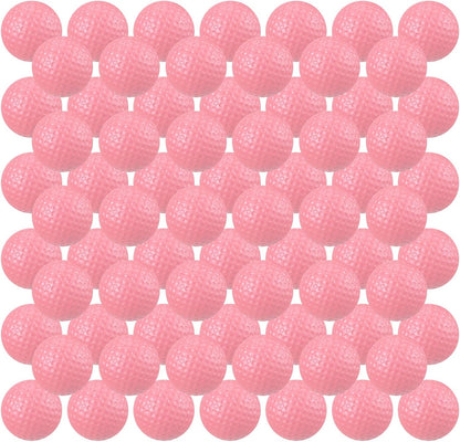 Junkin 80 Pcs Foam Golf Balls Practice Balls Realistic Feel and Flight Sport Training for Indoor or Outdoor Backyard Golf Training