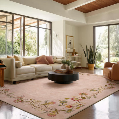 Area Rugs 9x12 Living Room: Washable Bedroom Rug Non Slip Soft Large Carpet