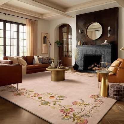 Area Rugs 9x12 Living Room: Washable Bedroom Rug Non Slip Soft Large Carpet