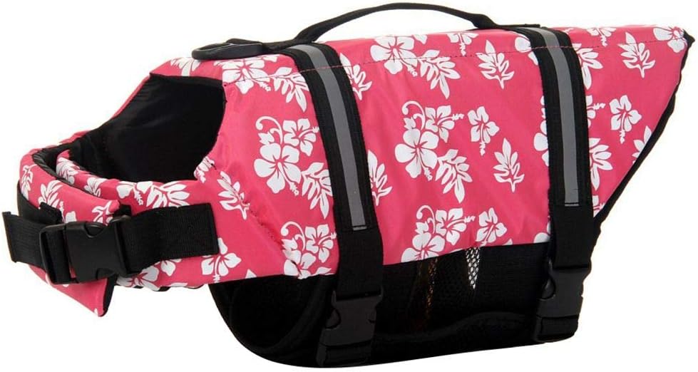 Dog Life Jacket Swimming Vest - Small Puppy Pool Float, Cat Boating Clothes
