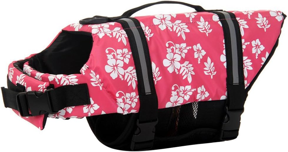Dog Life Jacket Swimming Vest - Small Puppy Pool Float, Cat Boating Clothes