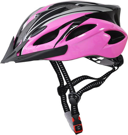 Adult Bike Helmet One-Piece Adjustable Head Safety Protection