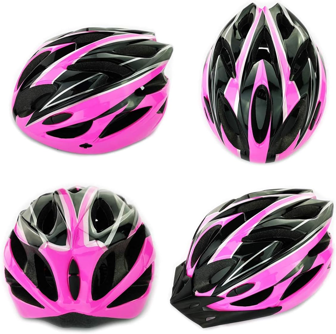 Adult Bike Helmet One-Piece Adjustable Head Safety Protection