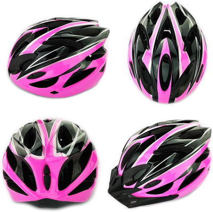 Adult Bike Helmet One-Piece Adjustable Head Safety Protection