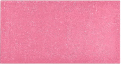 Plain Pink Solid Color Bath Mat, Dry Quickly Non Slip Absorbent Bath Rug, Soft Living Room Bedroom Home Floor Mats, Bath Mats for Bathroom, Tub and Shower 20" x 39"