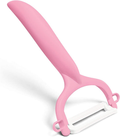 Fruit & Vegetable No-Rust, Ultra-Sharp Ceramic Y-Peeler