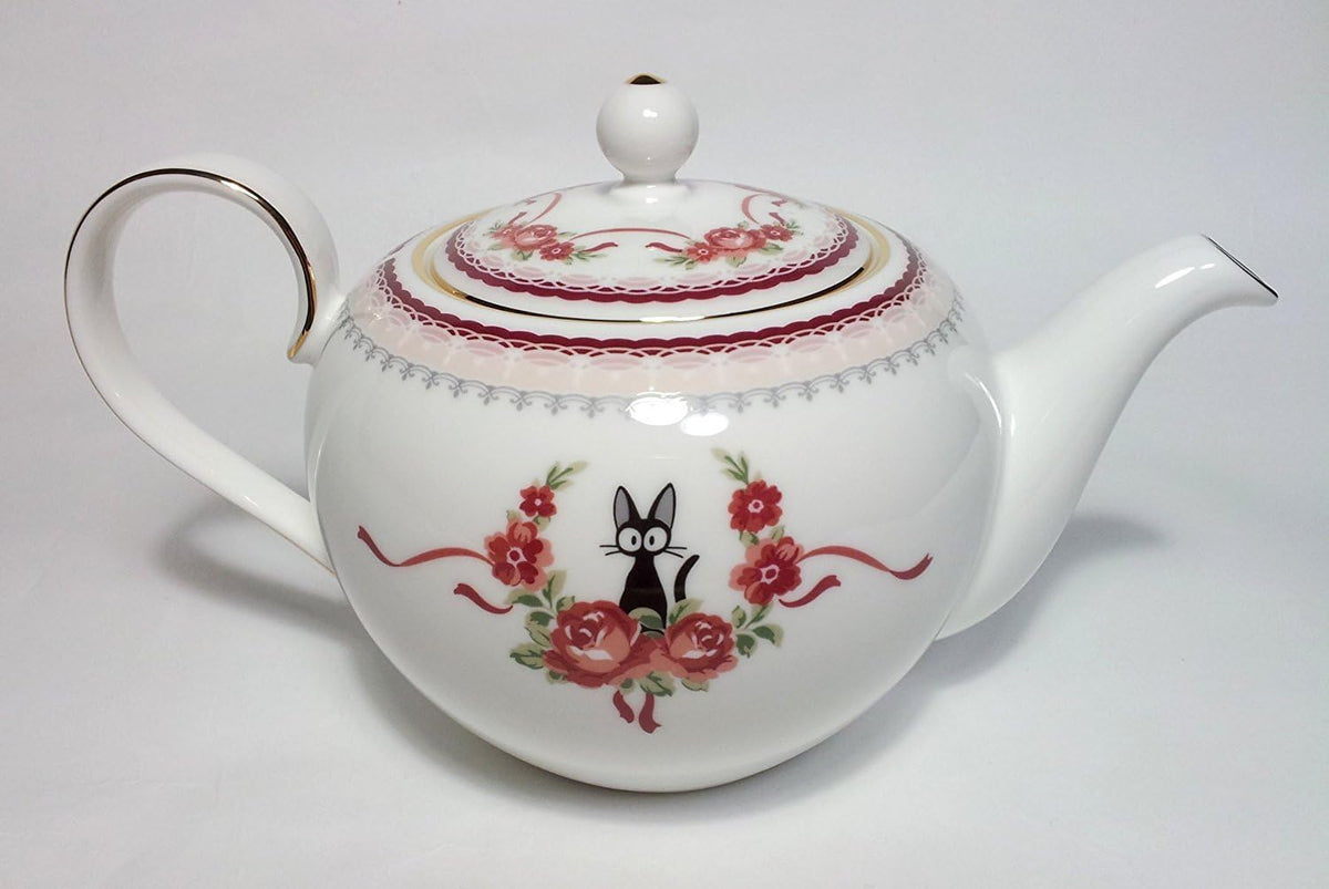 ' Kiki's Delivery Service JIJI Teapot Pink From Japan New