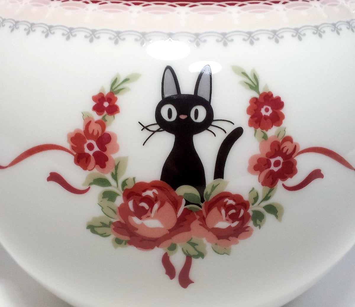 ' Kiki's Delivery Service JIJI Teapot Pink From Japan New