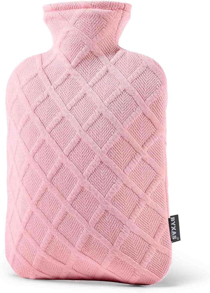 2L, 6-Hour Heat Retention, PVC Heating Pad, Easy to Use, Hot Bag for Cramps, Pain Relief for Women, Pink