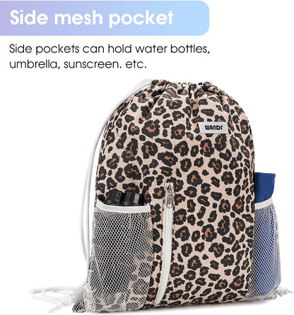 Drawstring Backpack, Gym Sackpack for Sports