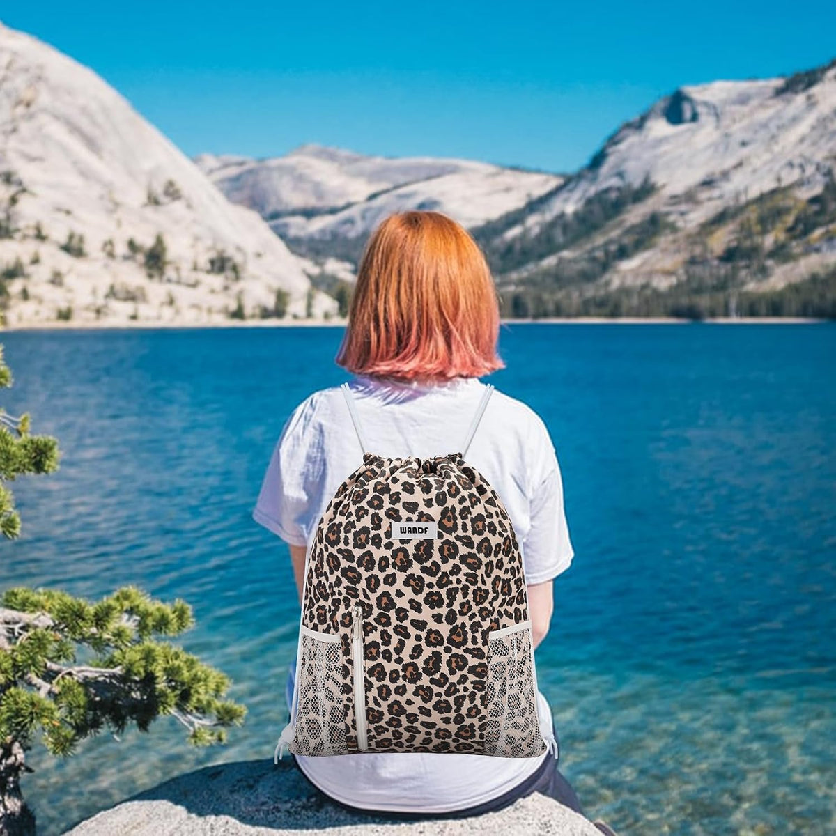 Drawstring Backpack, Gym Sackpack for Sports