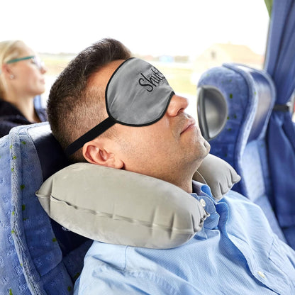 4 Pack Funny Eye Mask for Sleeping Blackout, Black, Gray, Pink, Purple