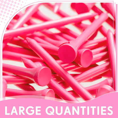 200 Pcs Golf Tees Bamboo Golf Tees for Women
