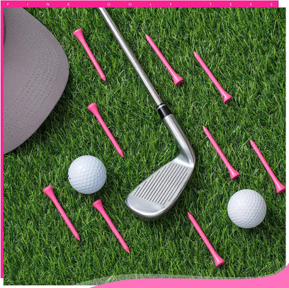 200 Pcs Golf Tees Bamboo Golf Tees for Women