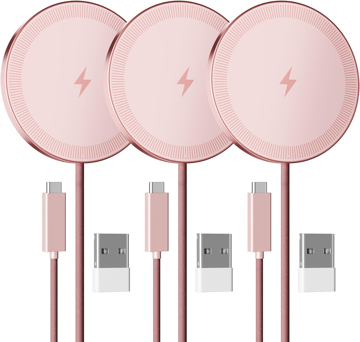 15W Wireless Charger for Apple MagSafe Charger, Magnetic Fast Charging Pad