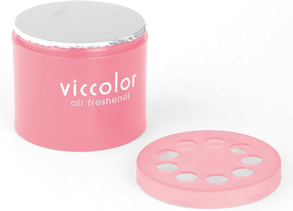 VicColor Gel Based Japanese Under-The-Car Air Refresher/Odor Eliminator Can (Peach & Kiss Scented)