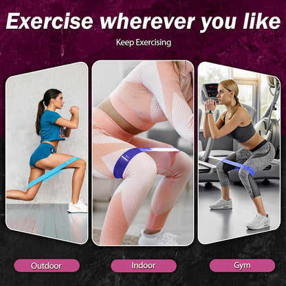 Resistance Bands for Working Out, 5 Levels Exercise Bands Set