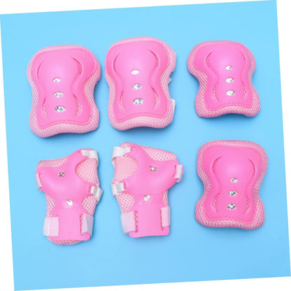 Elbow Pads Skateboard Padded Skating er Protective Skates Kneepad Protector Helmet Scooter Wrist Knee