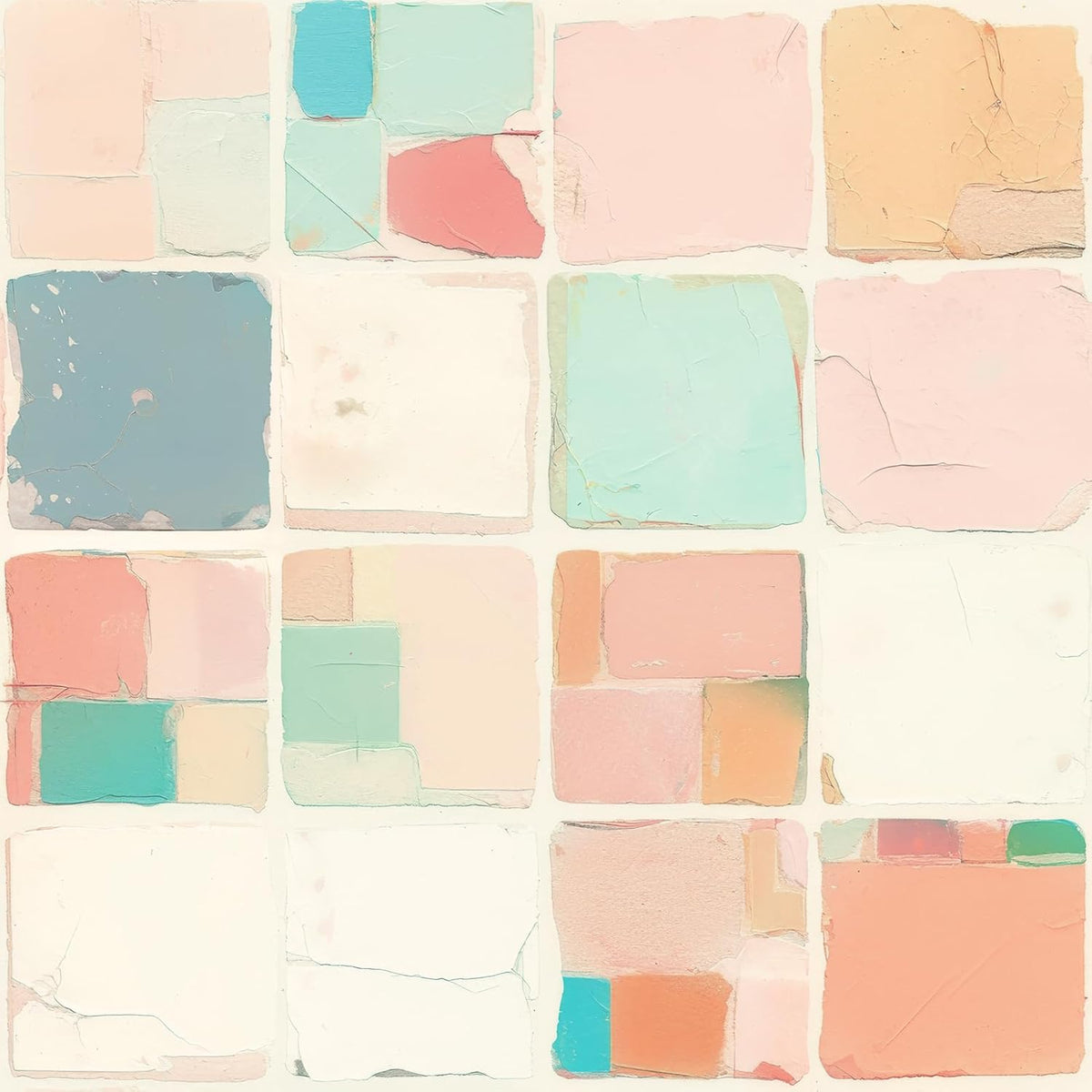 Pastel Abstract Peel and Stick Wallpaper Mint Colored Modern Contact Paper Self Adhesive Removable Wallpaper for Bathroom Shelf Cabinet Drawers Countertops 16 x 64inches