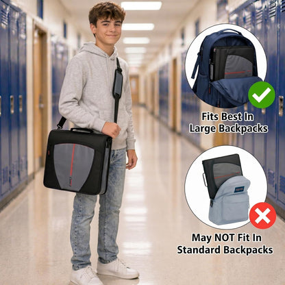 School Zipper Binder | 3" O-Rings | 600-Sheet | D-146 Light Pink
