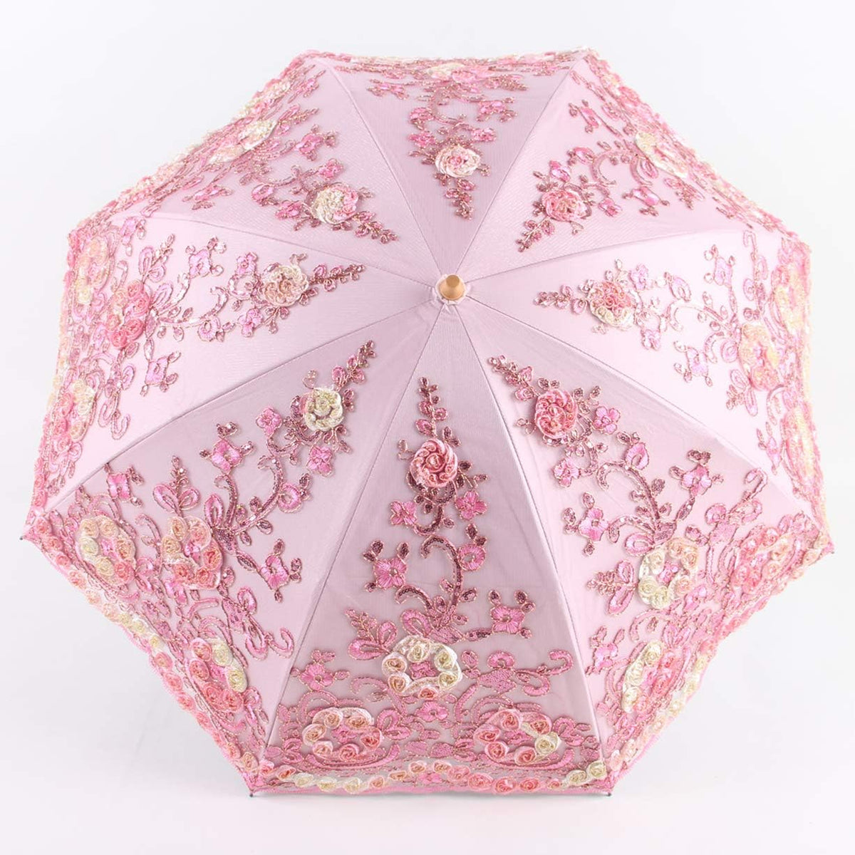 Flower Lace Parasols for Wedding Party Lace Bridal Umbrella