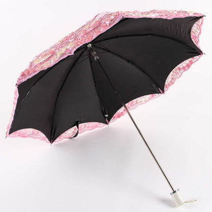 Flower Lace Parasols for Wedding Party Lace Bridal Umbrella