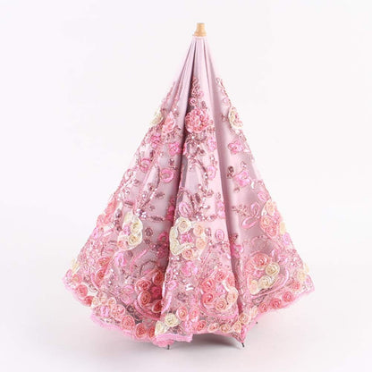 Flower Lace Parasols for Wedding Party Lace Bridal Umbrella