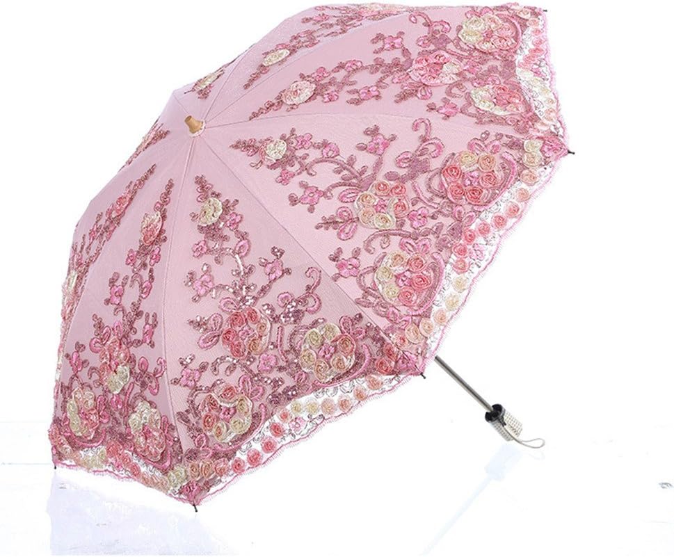 Flower Lace Parasols for Wedding Party Lace Bridal Umbrella