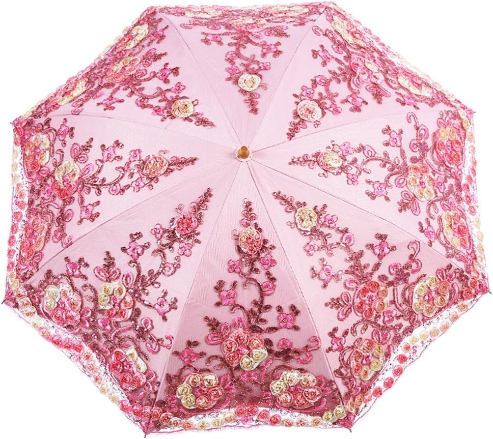 Flower Lace Parasols for Wedding Party Lace Bridal Umbrella