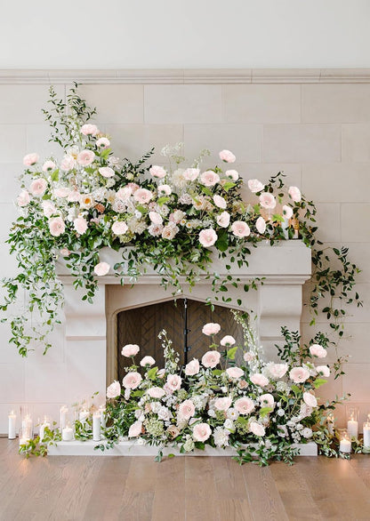 Poppies Flowers Artificial Silk Flowers 32in 6PCS Artificial Poppies Pink Flowers for Wedding Home Party Table Centerpiece Arrangement Decoration (Pink)