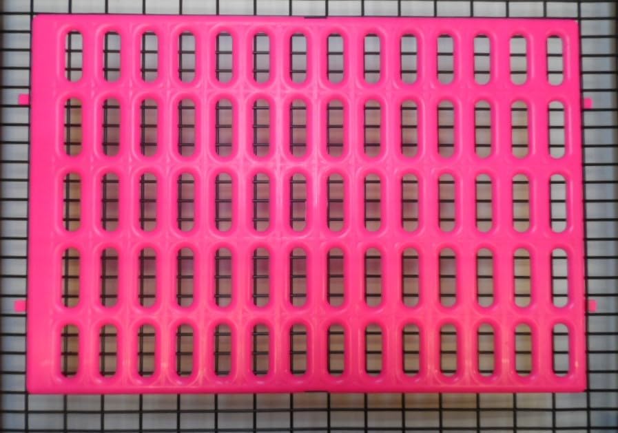 Saguaro Acres Rabbit & Small Animal Cage Resting Mat, Pink & Blue, 6-Pack