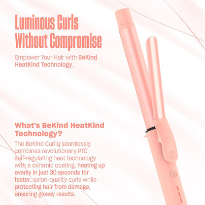 Curliq 1-Inch Long Barrel Curling Iron