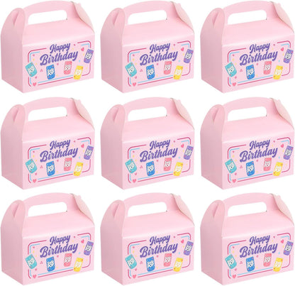 24 Pack Soda Pop Theme Birthday Party Favor Pink Paper Gift Boxes