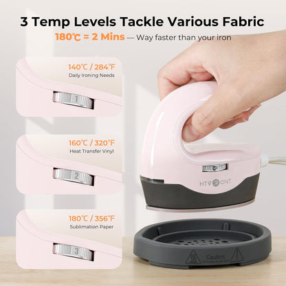 Heat Press Mini Heat Press Machine, Mini Iron for Crafts