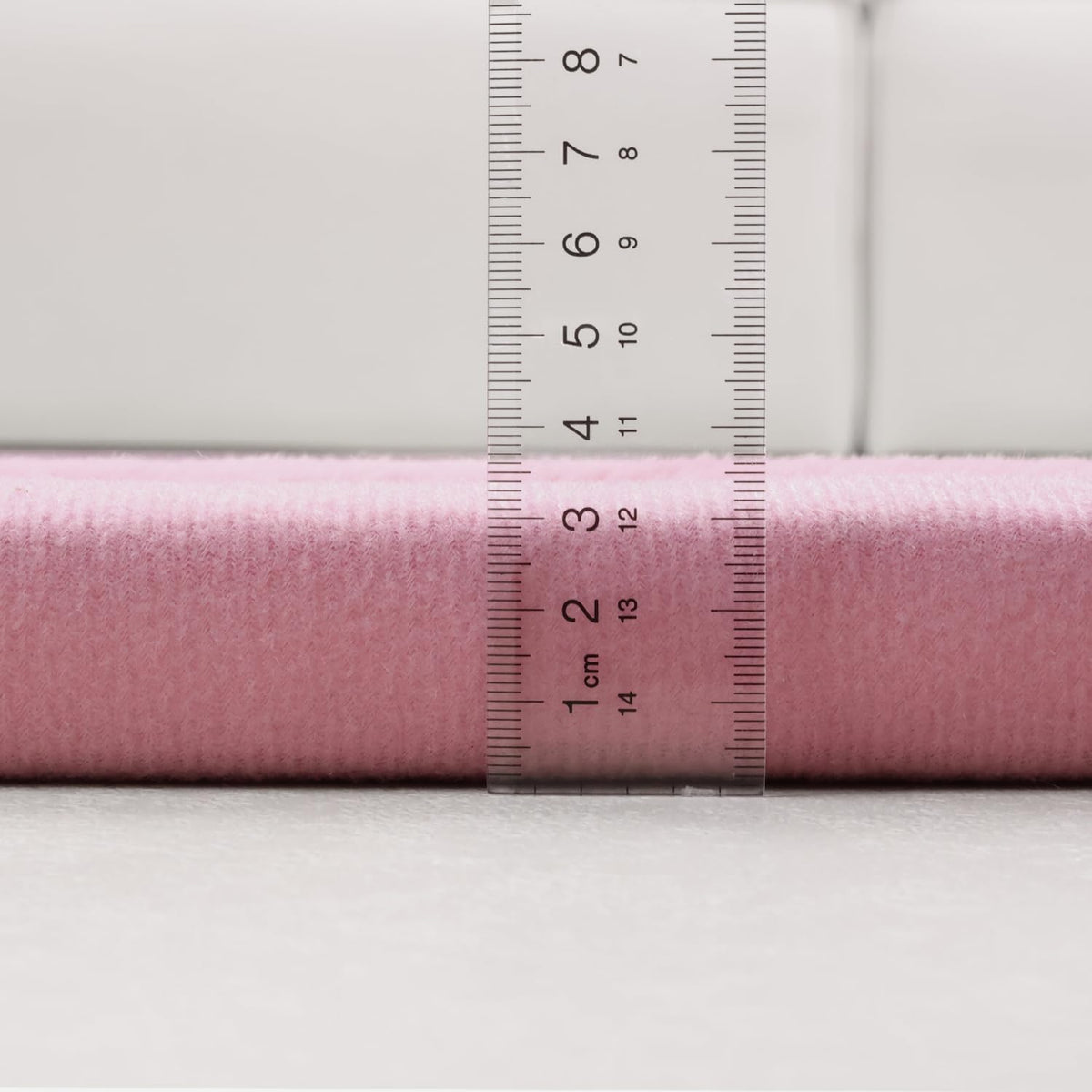 Faux Rabbit Fur Rug - 1.18" Thick Soft Fluffy Area Rug, Non-Slip Memory Foam Crawling Mat, Light Pink, 78"x118"
