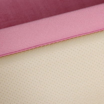 Faux Rabbit Fur Rug - 1.18" Thick Soft Fluffy Area Rug, Non-Slip Memory Foam Crawling Mat, Light Pink, 78"x118"